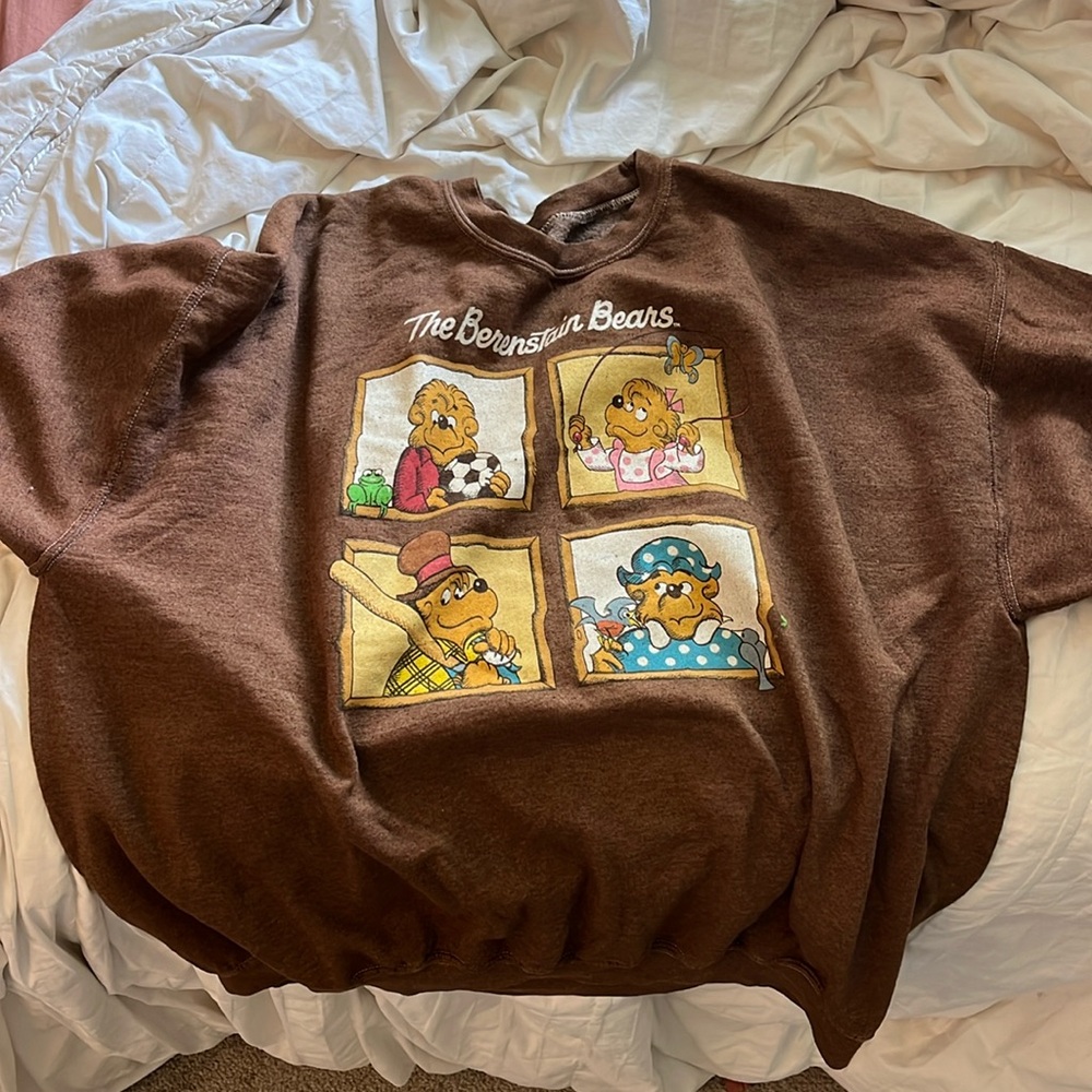 BEARNSTAIN BEARS Bunch Crew Neck Sweatshirt